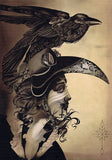 Black Market Art Company Old Crow Print