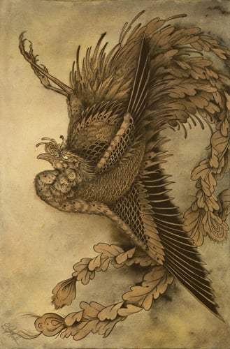 Black Market Art Company Phoenix Born Again Print - Black Market Art Company - Flyclothing LLC