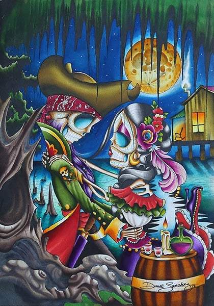 Black Market Art Company Pirates Print - Black Market Art Company - Flyclothing LLC
