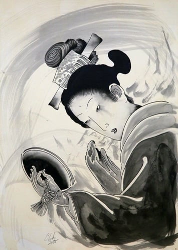 Black Market Art Company Reflection Print