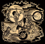 Black Market Art Company Reaper Biker Print
