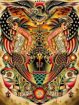 Black Market Art Company Refuge Print - Black Market Art Company - Flyclothing LLC