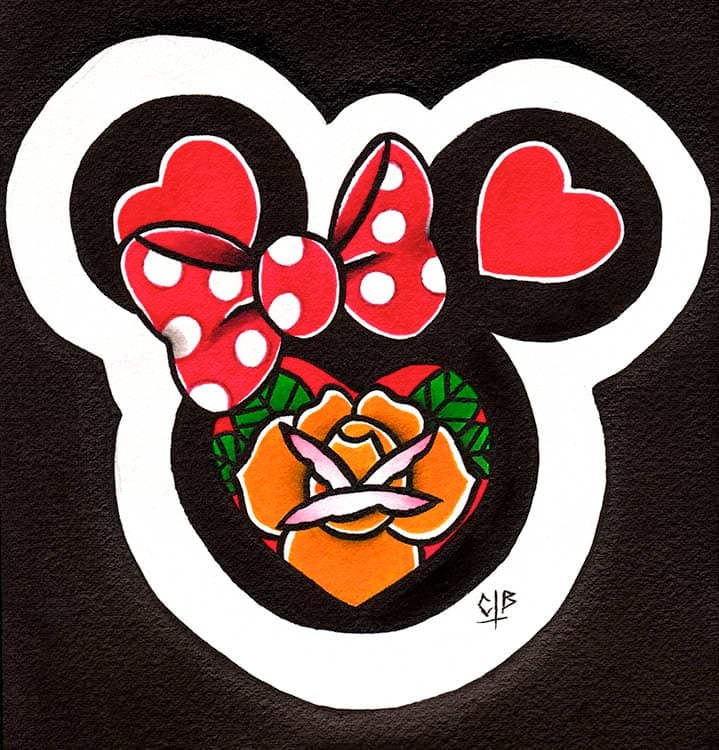 Black Market Art Company Rose Maus Print