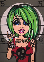 Black Market Art Company Rotten Apple Print