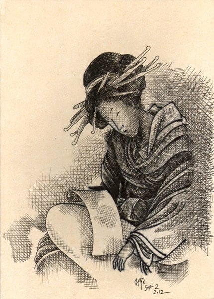 Black Market Art Company Sad News Read Print