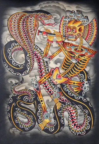 Black Market Art Company The Charmer Print - Black Market Art Company - Flyclothing LLC