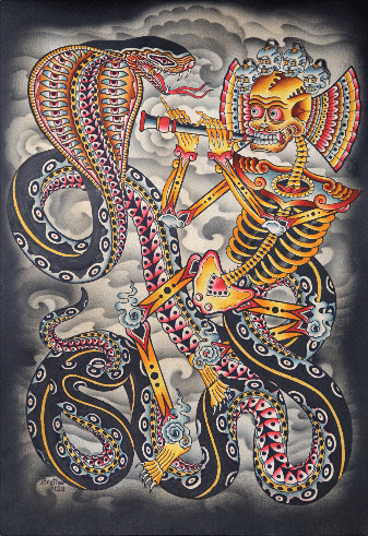 Black Market Art Company The Charmer Print