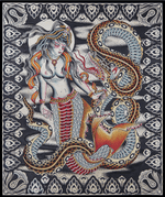Black Market Art Company Sea Serpent Print