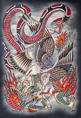 Black Market Art Company Royale Battle Print