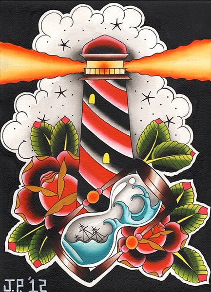 Black Market Art Company Slipping Away Print