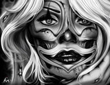 Black Market Art Company Smile Now Die Later Print