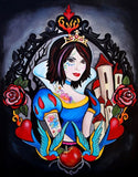 Black Market Art Company Smith& Snow White Print