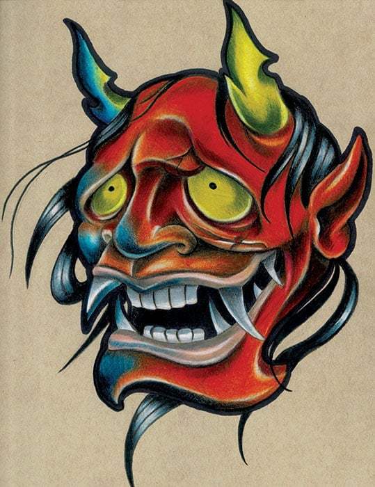 Black Market Art Company Smola Hannya Print - Black Market Art Company - Flyclothing LLC