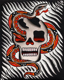 Black Market Art Company Snake Eye Print