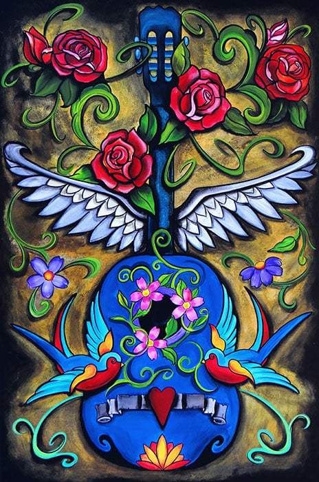 Black Market Art Company Song Bird Print - Black Market Art Company - Flyclothing LLC