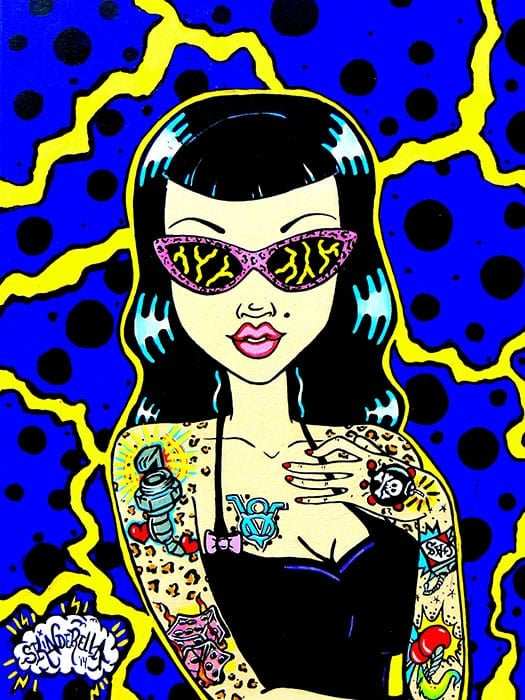 Black Market Art Company Spark Plug Print - Black Market Art Company - Flyclothing LLC