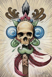 Black Market Art Company Trophy Head Print