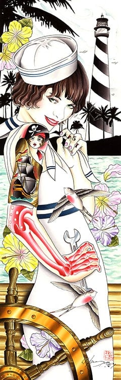 Black Market Art Company Stowaway Print