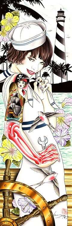 Black Market Art Company Stowaway Print - Black Market Art Company - Flyclothing LLC