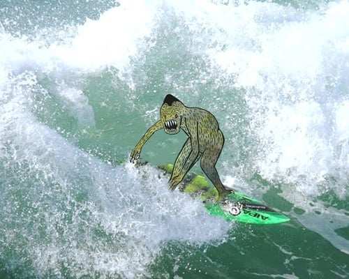 Black Market Art Company Surfer 3 Print - Black Market Art Company - Flyclothing LLC