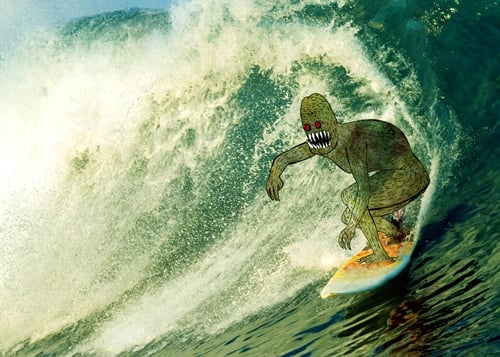 Black Market Art Company Surfer 8 Print