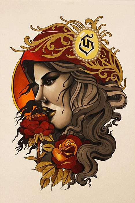 Black Market Art Company Trophy Print