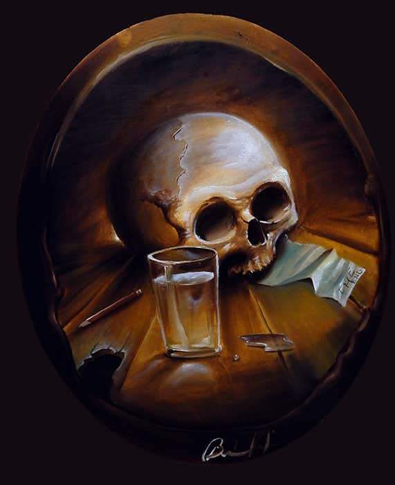 Black Market Art Company The End Print - Black Market Art Company - Flyclothing LLC