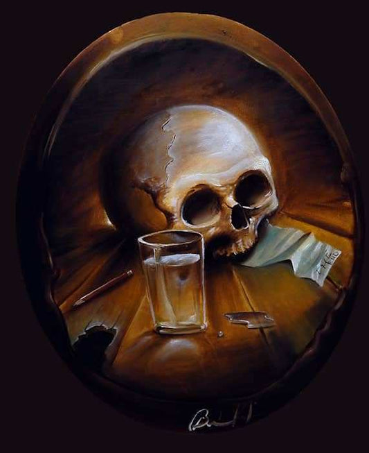 Black Market Art Company The End Print - Black Market Art Company - Flyclothing LLC