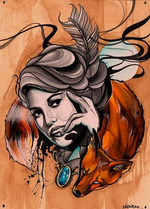 Black Market Art Company The Infinite Hunt Print - Black Market Art Company - Flyclothing LLC