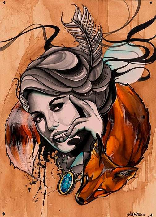 Black Market Art Company The Infinite Hunt Print - Black Market Art Company - Flyclothing LLC