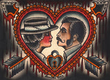 Black Market Art Company The Lovers Print