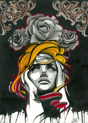Black Market Art Company The Perfect Turmoil Print