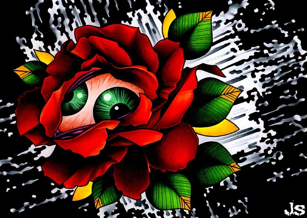 Black Market Art Company Third Eye Print