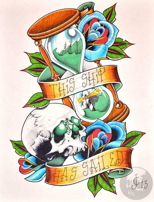 Black Market Art Company This Ship Has Sailed Print - Black Market Art Company - Flyclothing LLC