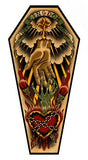 Black Market Art Company Thy Kingdom Come & Stretched Canvas Coffin Print