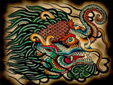 Black Market Art Company Tibetan Elephant Print