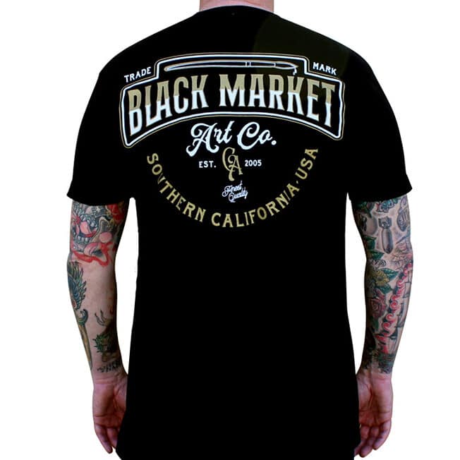 Black Market Art Company Trademark Men's T-Shirt