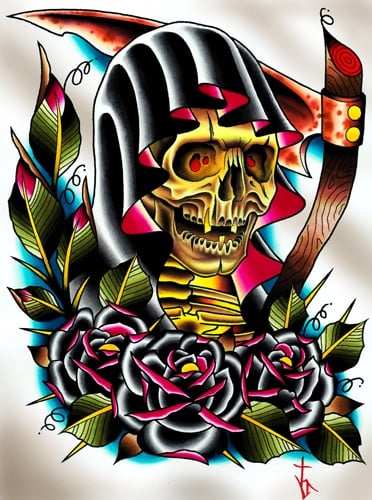 Black Market Art Company Rusty Print - Black Market Art Company - Flyclothing LLC