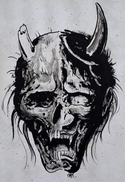 Black Market Art Company Under The Skin Print - Black Market Art Company - Flyclothing LLC