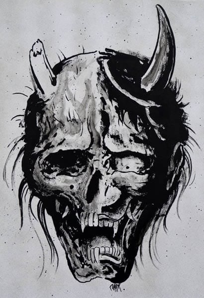 Black Market Art Company Under The Skin Print