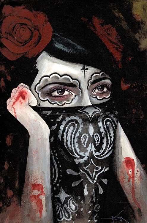 Black Market Art Company Unholy War Print