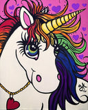 Black Market Art Company Unicorn Print