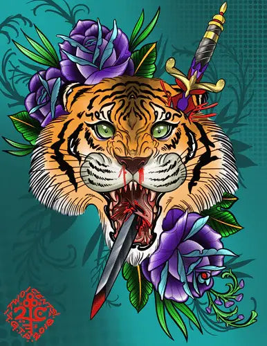 Black Market Art Company Impalement Print - Black Market Art Company - Flyclothing LLC