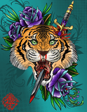 Black Market Art Company Impalement Print