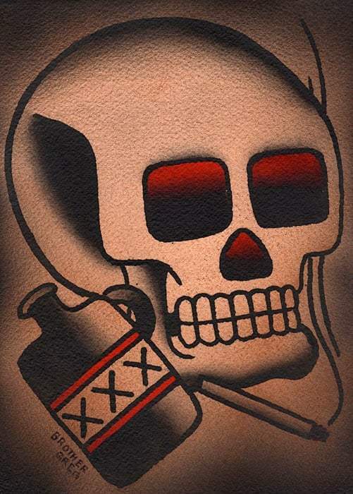 Black Market Art Company Vices Print - Black Market Art Company - Flyclothing LLC