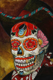 Black Market Art Company Day of The Dead Cowboy Print