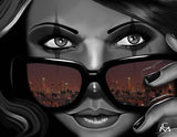 Black Market Art Company Welcome to California Print