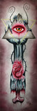 Black Market Art Company Zombie Star Print
