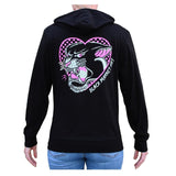 Black Market Art Company Pink Panther Women's Light Weight Zip Hoodie