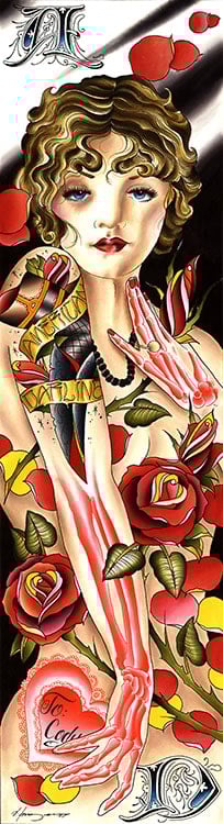 Black Market Art Company American Darling Print